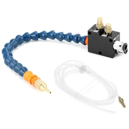 QWORK Mist Coolant Lubrication Spray System for CNC