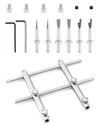 QWORK DSLR Camera Repair Tool Kit - 3/8 in to 3-15/16 in Lens Repair Set
