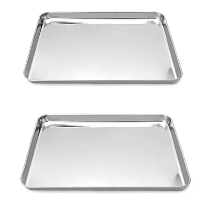 QWORK Stainless Steel Instrument Tray