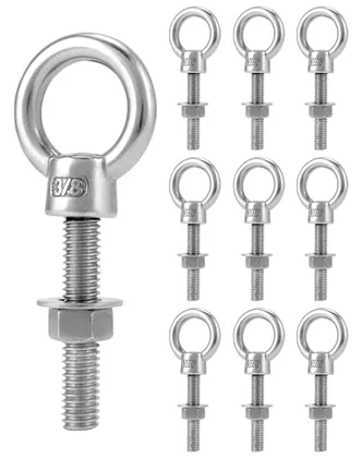QWORK Threaded Eyebolts