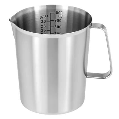 QWORK 304 Stainless Steel Measuring Cup 32 OZ
