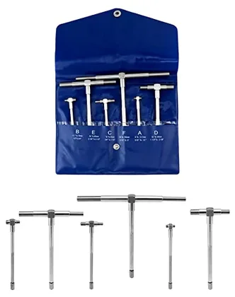 QWORK 5/16 in to 6 in Telescopic Gauge Bore Gauge