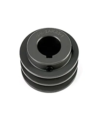 QWORK 2AK251 Double Groove Pulley/Sheave