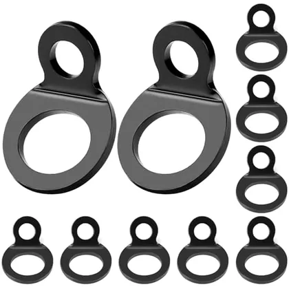 QWORK Tie Down Strap Rings