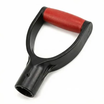 QWORK Plastic Spade Shovel with D Grip