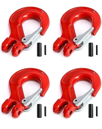 QWORK Clevis Slip Hook with Latch
