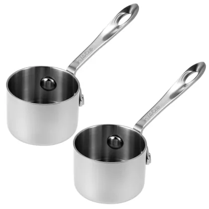 QWORK 1/4 Cup Thicken 304 Stainless Steel Measuring Cup