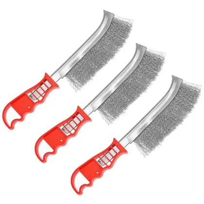 QWORK Wire Scratch Brushes Set