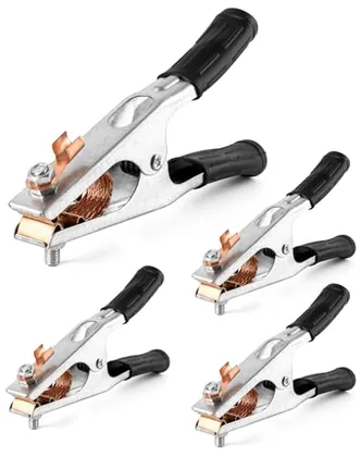 QWORK Copper Welding Ground Clamp