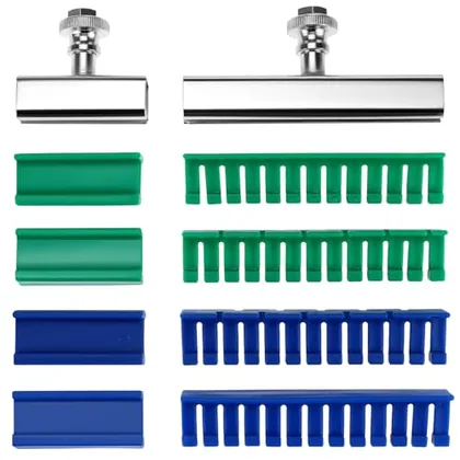 QWORK 10-Piece Adhesive Glue Tabs Kit for Paintless Dent Repair