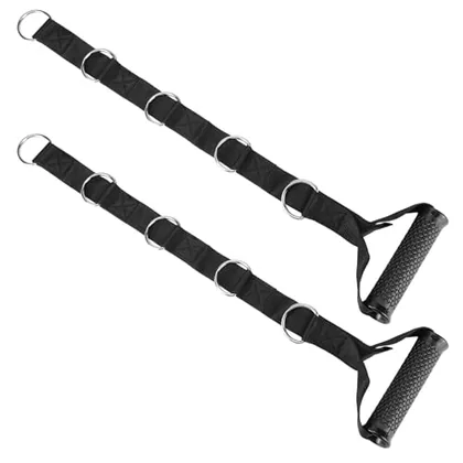 QWORK Fitness Metal Gym Handles
