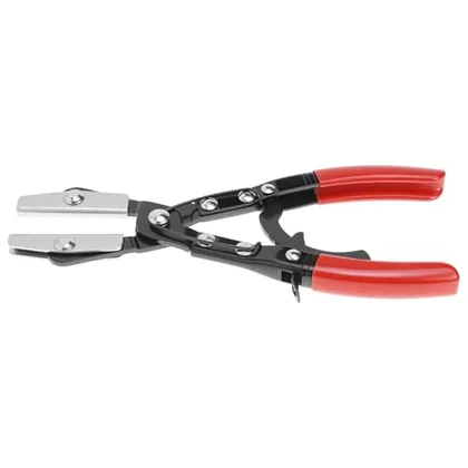 QWORK 10 in Automatic Locking Ratcheting Hose Pinch Off Pliers
