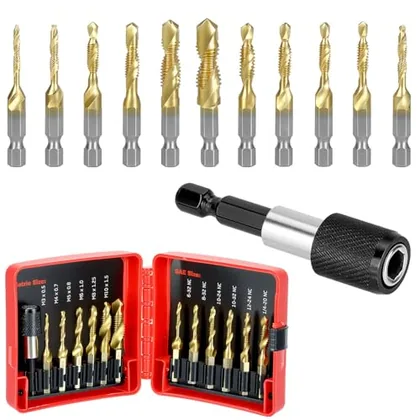 QWORK HSS Tap Bit Set