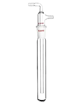 QWORK Borosilicate Glass Vacuum Cold Trap