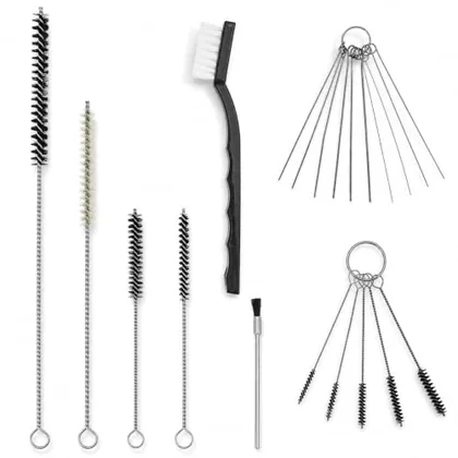 QWORK 17pcs Spray Gun Cleaning Kit
