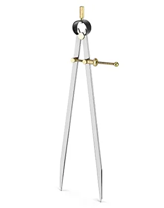 QWORK Precision Spring Dividers Calipers