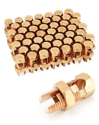 QWORK Grounding Split Bolt