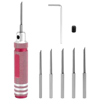 QWORK 5 IN 1 Prime Model Scriber Hobby Tool